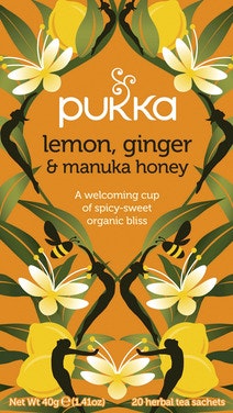 Bilde: © Pukka / Oda Pukka Lemon, Ginger & Manuka Honey Tea
