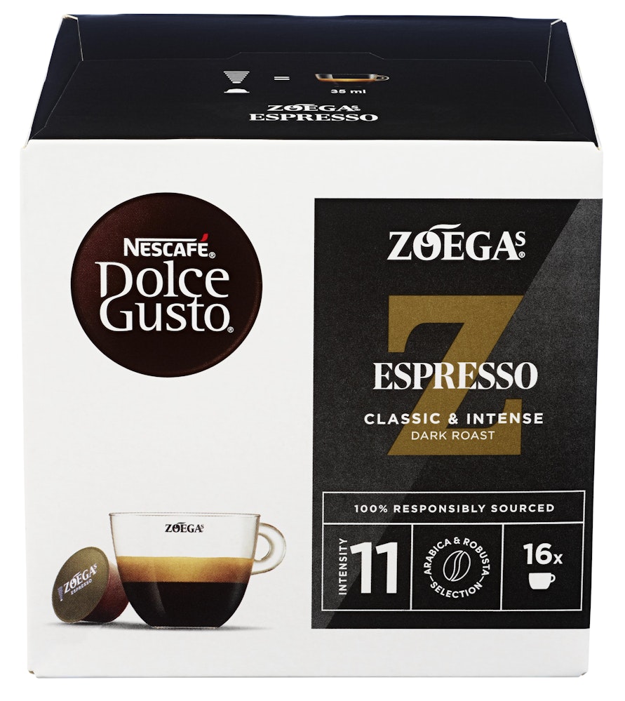 Dolce Gusto Zoégas Espresso Intensitet 11
