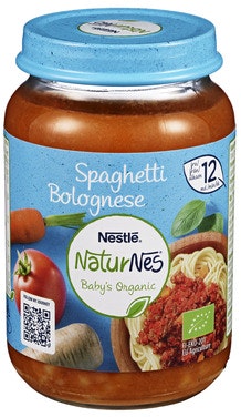 Nestlé Spagetti Bolognese Økologisk Fra 12 mnd, 190 g