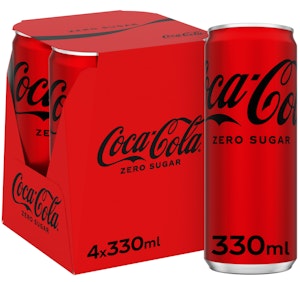 Coca-Cola Zero Sugar 4 x 0,33L