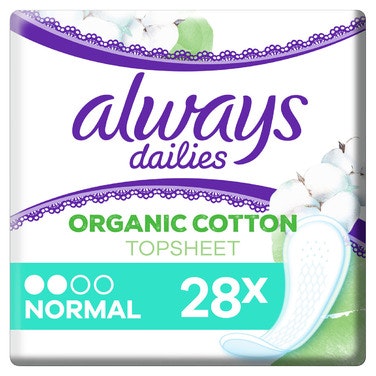 Bilde: © Always / Oda Always Truseinnlegg Normal 100% Organic Cotton