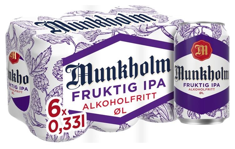 Munkholm Fruktig IPA 6 x 0,33l