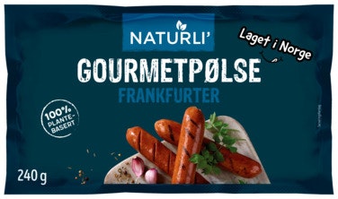 Naturli' Gourmetpølser 3 stk