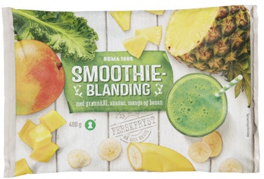 Bilde: © REMA 1000 / Oda REMA 1000 Smoothie Grønnkål & Frukt, 400 g