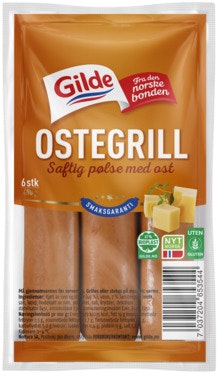 Bilde: © Gilde / Oda Gilde Ostegrill 6 stk