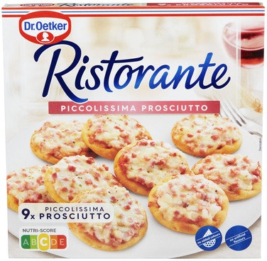 Bilde: © Dr. Oetker / Oda Dr. Oetker Ristorante Piccolissima Prosciutto 9 stk