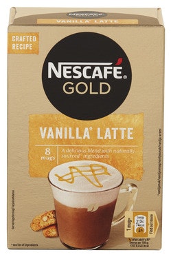 Nescafé Nescafé Cafe Vanilla 8 stk