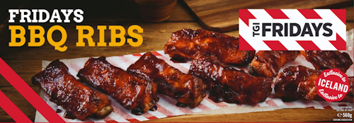 Bilde: © TGI Fridays / Oda TGI Fridays BBQ Ribs