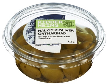 Bilde: © Ridderheims / Oda Ridderheims Haldikioliven med Urtemarinade