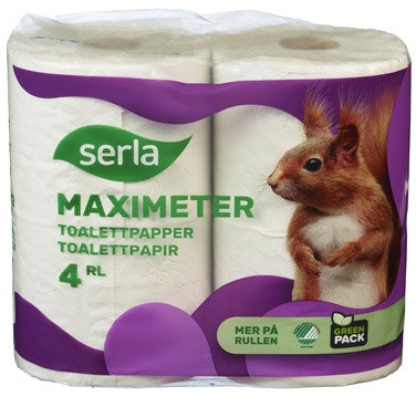 Bilde: © Serla / Oda Serla Maximeter Toalettpapir