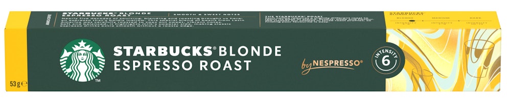 Starbucks Blonde Espresso Roast Intensitet 6