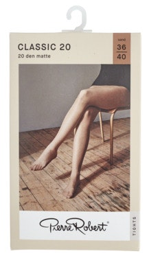 Bilde: © Pierre Robert / Oda Pierre Robert Strømpebukse Classic 20D Sand, Str. 40-44