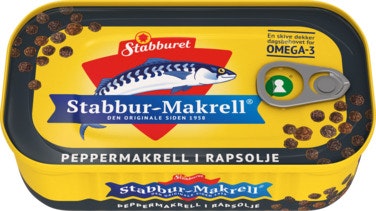 Bilde: © Stabburet / Oda Stabburet Stabbur-Makrell Peppermakrell i rapsolje