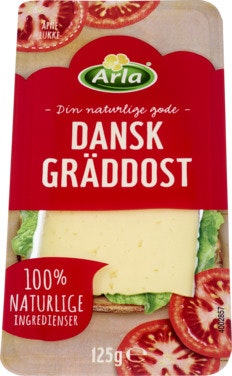 Bilde: © Arla / Oda Arla Skivet Gräddost