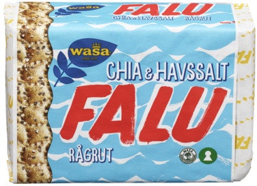 Bilde: © Wasa / Oda Wasa Falu Rågrut Chia & Havsalt