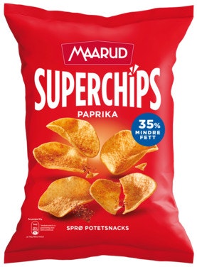 Bilde: © Maarud / Oda Maarud Superchips Paprika