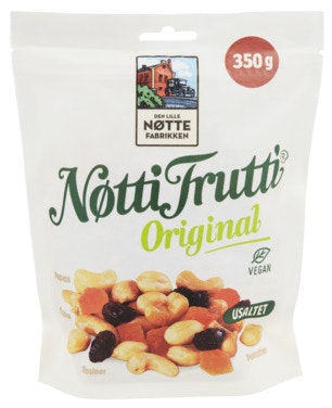Bilde: © Den Lille Nøttefabrikken / Oda Den Lille Nøttefabrikken Nøtti Frutti Uten Salt