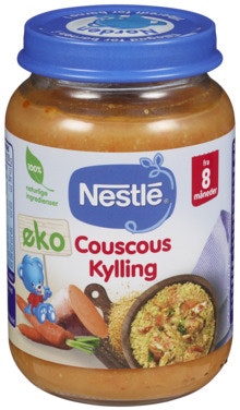 Bilde: © Nestlé / Oda Nestlé Couscous med Kylling Fra 8 mnd, Økologisk