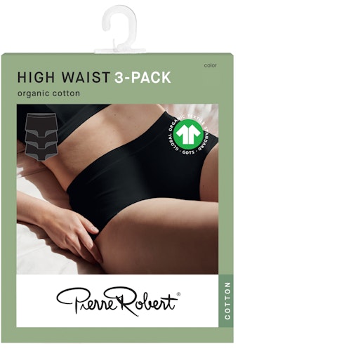 Bilde: © Pierre Robert / Oda Pierre Robert High Waist-truser i bomull Sort, str. S