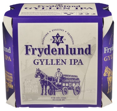 Bilde: © Frydenlund / Oda Frydenlund Frydenlund Gyllen IPA 6 x 0,5l
