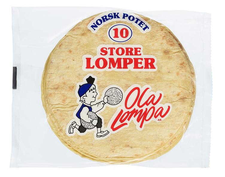 Store Lomper 10 stk