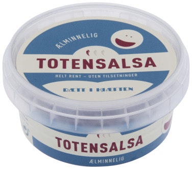 Bilde: © Totensalsa / Oda Totensalsa Ælminnelig Mild, 165 g
