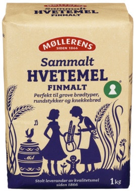 Bilde: © Møllerens / Oda Møllerens Hvete Sammalt Fin