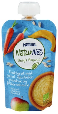 Bilde: © Nestlé / Oda Nestlé Naturnes Fruktgrøt Grønnsaker Fra 6 mnd