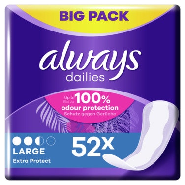 Bilde: © Always / Oda Always Always Truseinnlegg Large