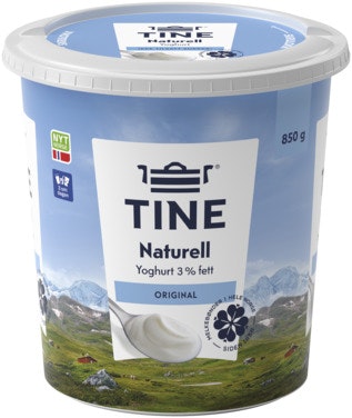 Bilde: © Tine / Oda Tine Yoghurt Naturell