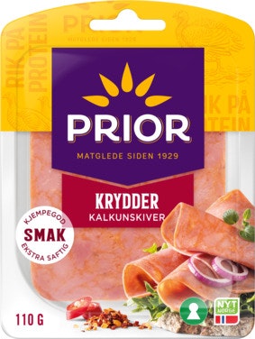 Bilde: © Prior / Oda Prior Kalkunfilet Krydder Skivet
