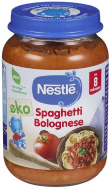 Nestlé Spagetti Bolognese Fra 8 mnd, Økologisk