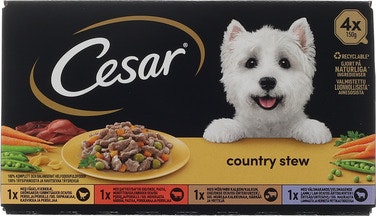 Cesar Country Kitchen Chunks In Gravy 4 x 150 gram