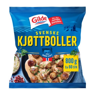 Bilde: © Gilde / Oda Gilde Svenske Kjøttboller Ca 60 stk