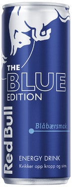 Bilde: © Red Bull / Oda Red Bull Red Bull Energidrikk Blue Edition Blåbærsmak