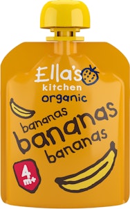 Ellas Banan Banan Fra 4 mnd, Økologisk