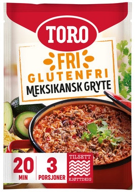 Toro Toro Meksikansk Gryte Glutenfri