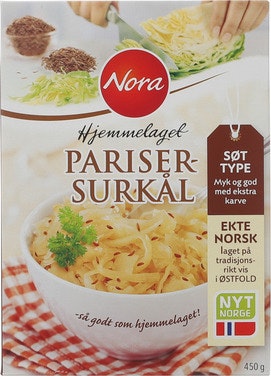 Bilde: © Nora / Oda Nora Parisersurkål Hjemmelaget