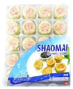 East Coast Shaomai Dumplings Reker / Scampi Dim Sum 20stk
