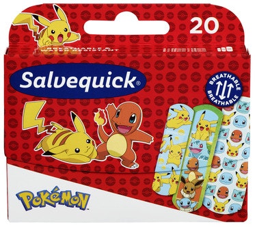 Bilde: © Salvequick / Oda Salvequick Plaster Pokémon