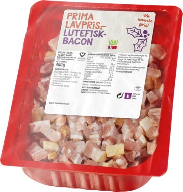 Bilde: © Prima / Oda Prima Prima Lutefiskbacon Vår Laveste Pris