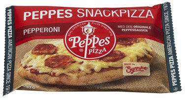 Bilde: © Peppes Pizza / Oda Peppes Pizza Snackpizza med Pepperoni
