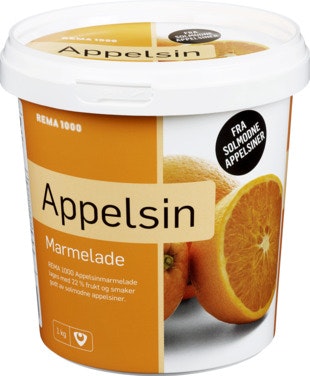 Bilde: © REMA 1000 / Oda REMA 1000 Appelsinmarmelade