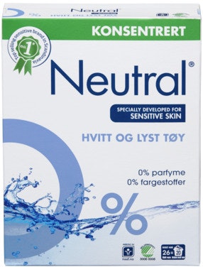 Bilde: © Neutral / Oda Neutral Hvitvask 975 g