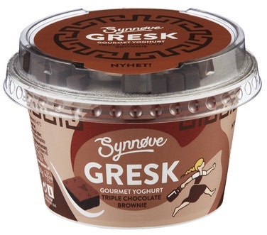 Bilde: © Synnøve / Oda Synnøve Gresk Gourmet Chocolate Fudge Brownie