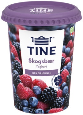 Bilde: © Tine / Oda Tine Yoghurt Skogsbær