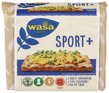 Bilde: © Wasa / Oda Wasa Knekkebrød Sport+