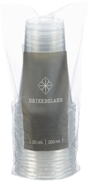 REMA 1000 Drikkeglass Plast 330 ml