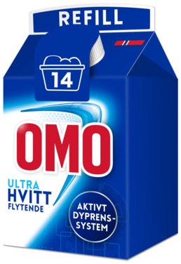 Bilde: © OMO / Oda OMO Ultra Hvitt Flytende Refill