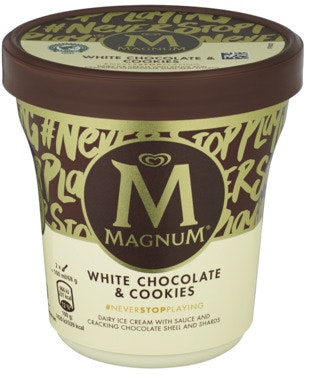 Magnum White Chocolate & Cookies